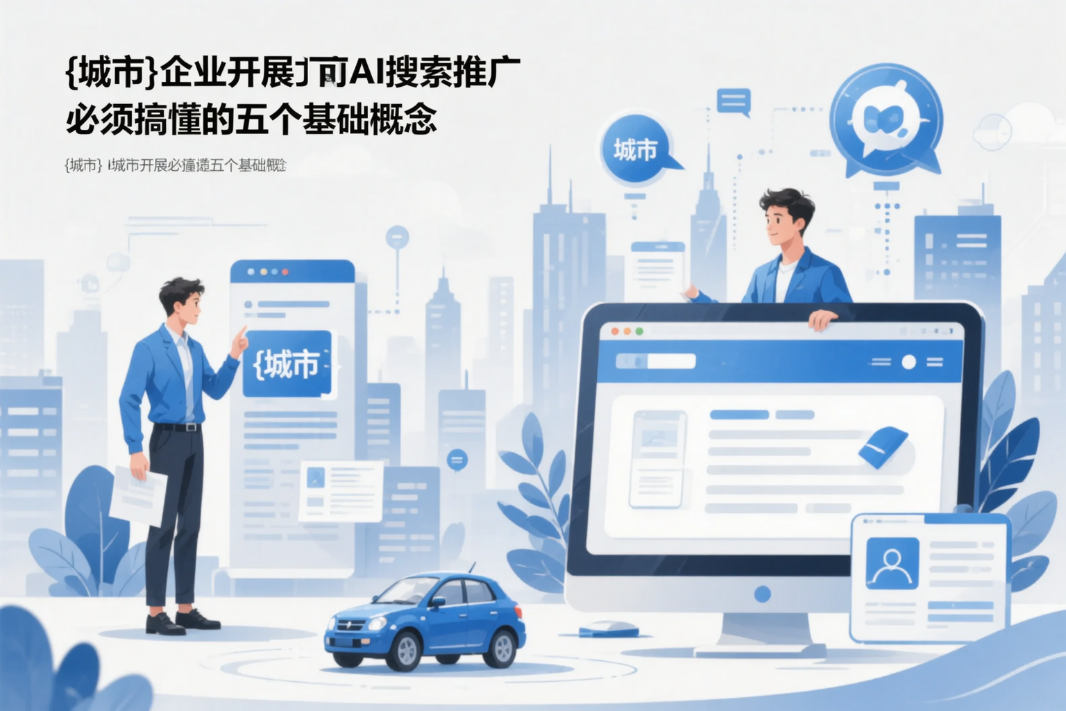 孝感企业开展AI搜索推广前必须搞懂的五个基础概念
