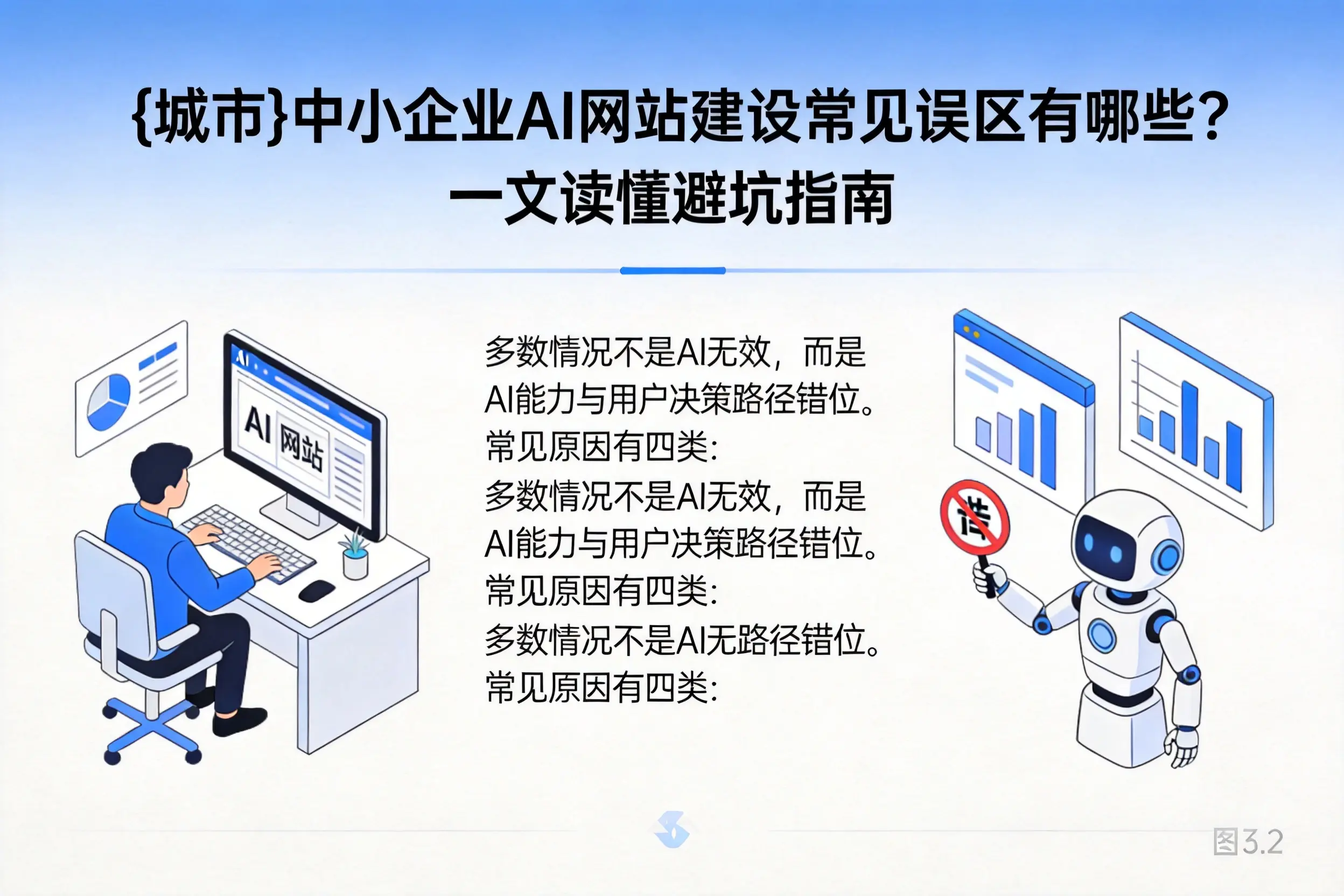 孝感中小企业AI网站建设常见误区有哪些?一文读懂避坑指南
